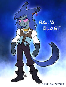 Baj'a's original Civilian Outfit through the early period of A Realm Reborn.