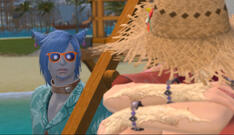 Baj'a and Koku hanging out at Costa del Sol