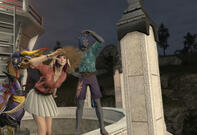 Baj'a and Koku, looking out over Costa del Sol