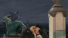 Baj'a and Koku, looking out over Costa del Sol